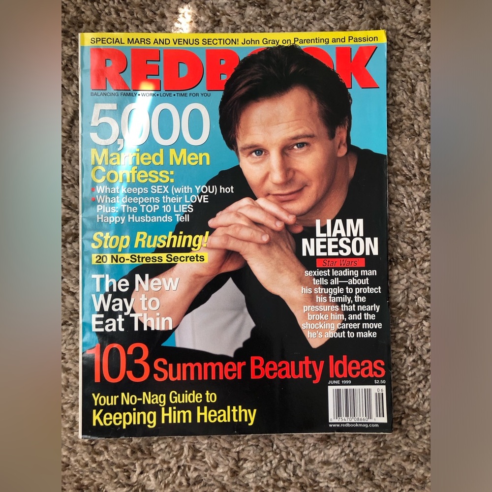 Redbook Magazine Episode 1 Star Wars / Featuring Liam Neeson